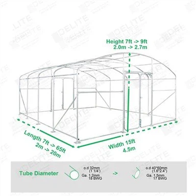 Serra del cortile fai -da -te crescere durante l'inverno
